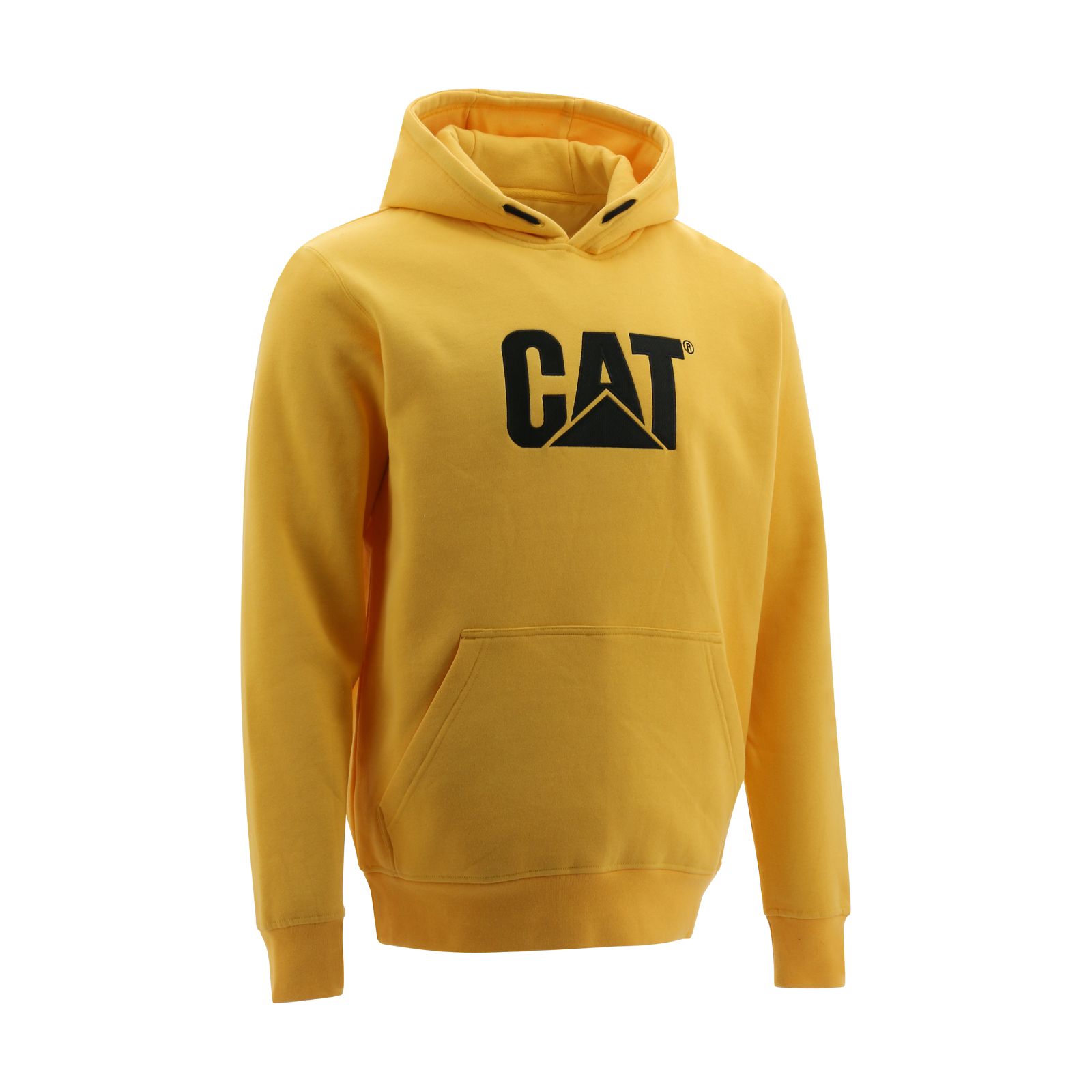 Caterpillar Men's Trademark Hooded Sweatshirts Yellow CAT-52609